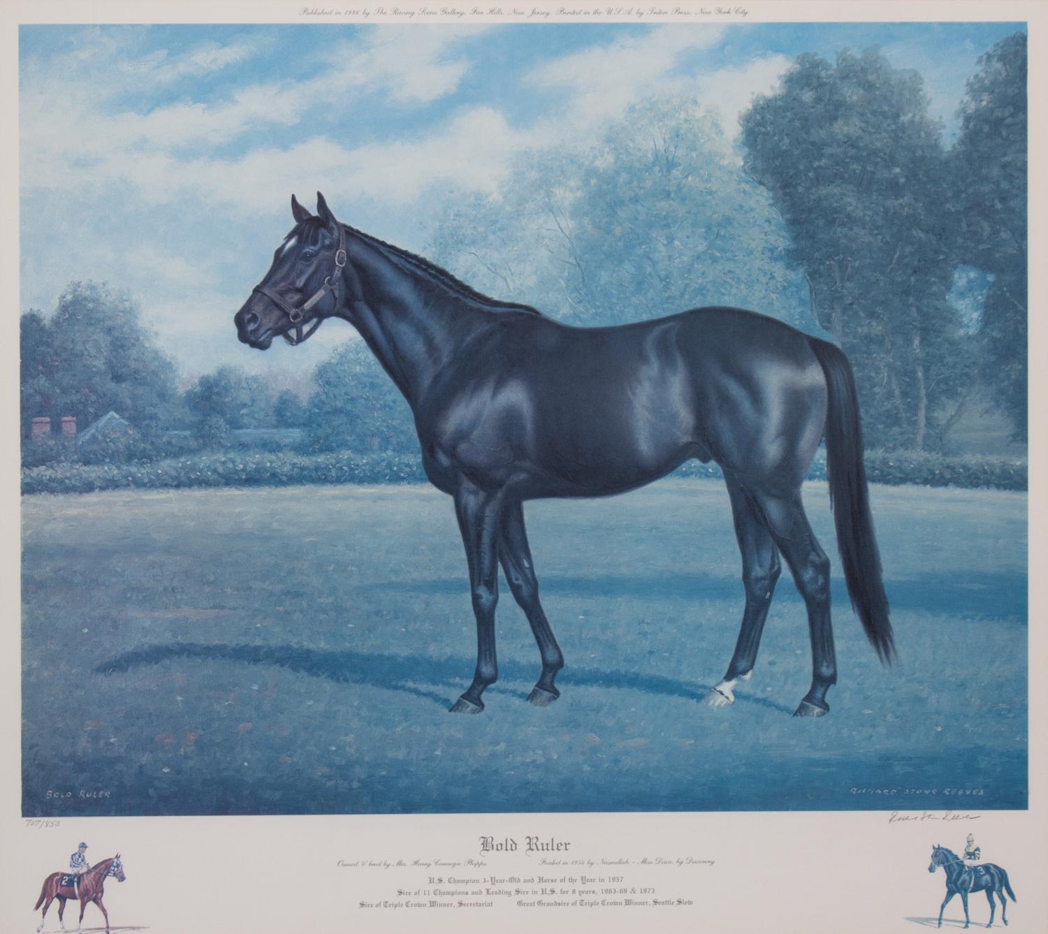 Nineteen Equestrian Prints