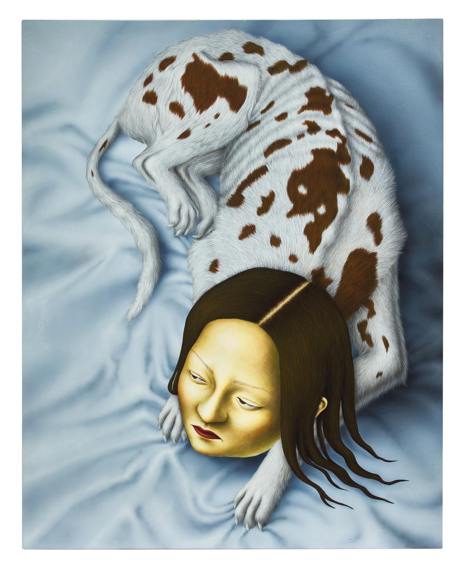 Self Portrait as a Melancholic Dog , 2010