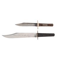 Lot of 2 Bowie Knives