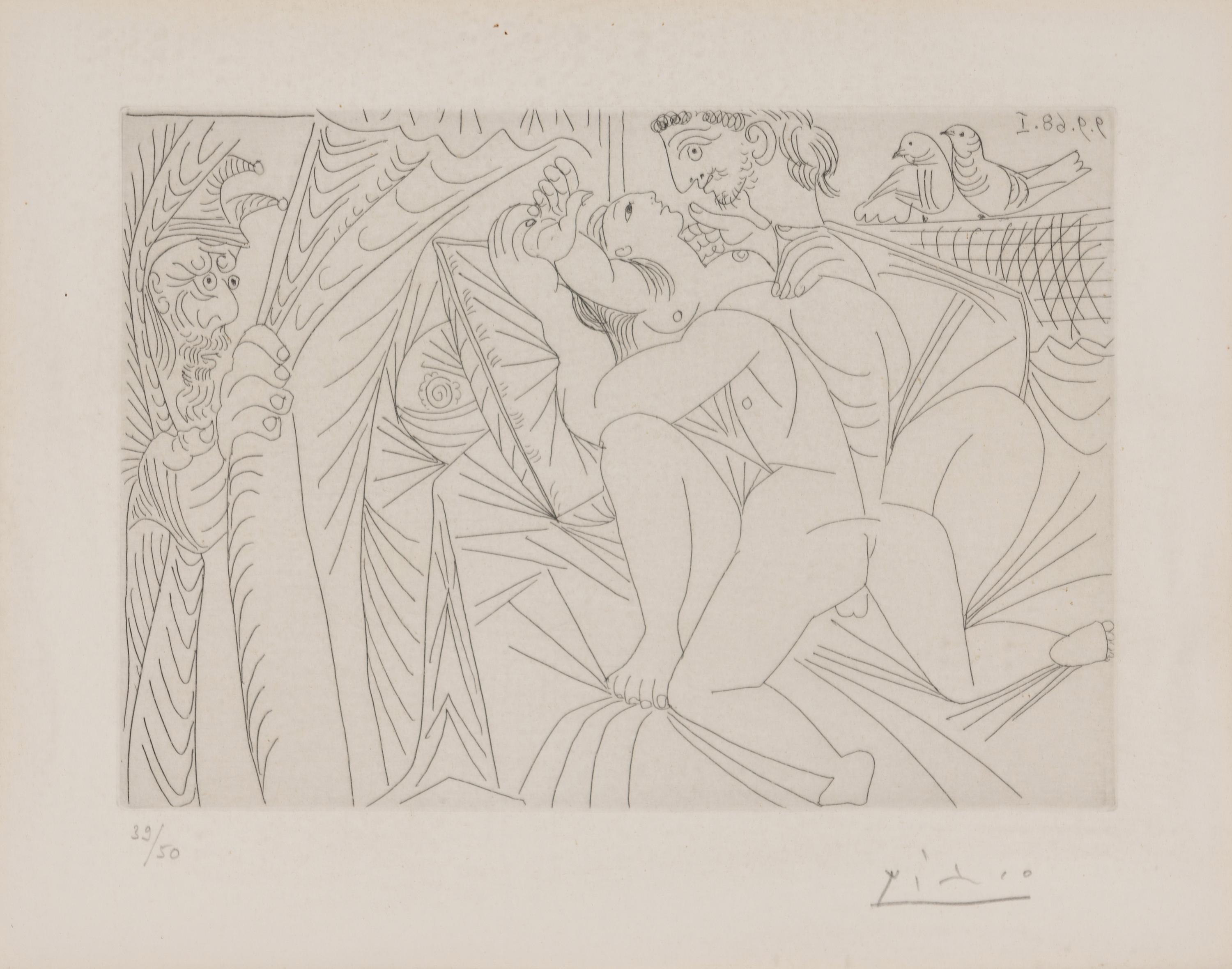 Raphaël et la Fornarina XXIV (from Séries 347 ), 1968