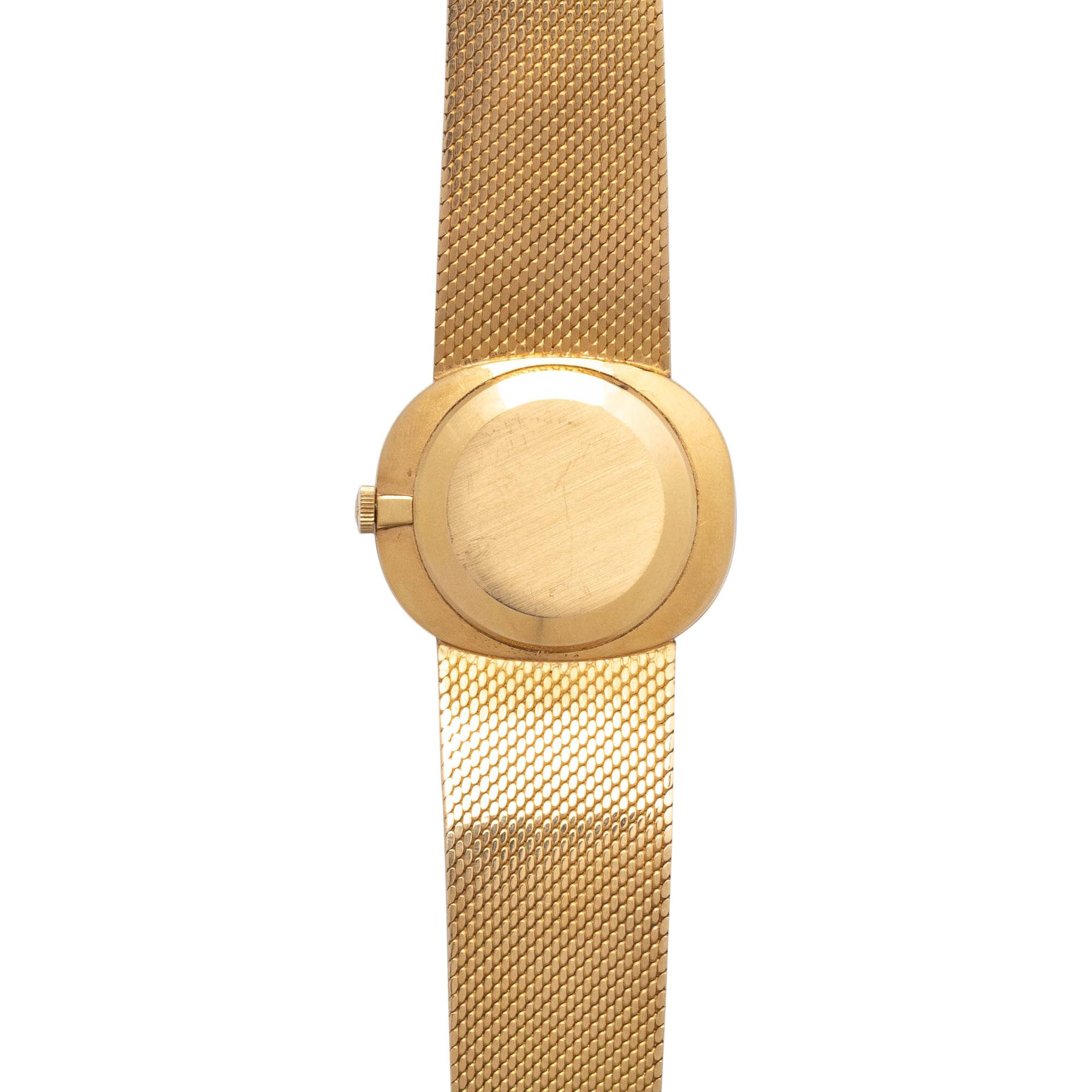 PATEK PHILIPPE, REF. 3545/2 18K YELLOW GOLD 'ELLIPSE' WRISTWATCH