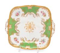 A Group of Coalport Porcelain Dessert Service Articles