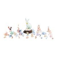A Group of Twenty-Nine Herend Fishnet Animal Figures