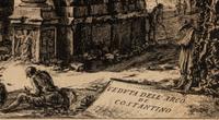 Veduta dell'Arco di Costantino from Veduti de Roma , 1771