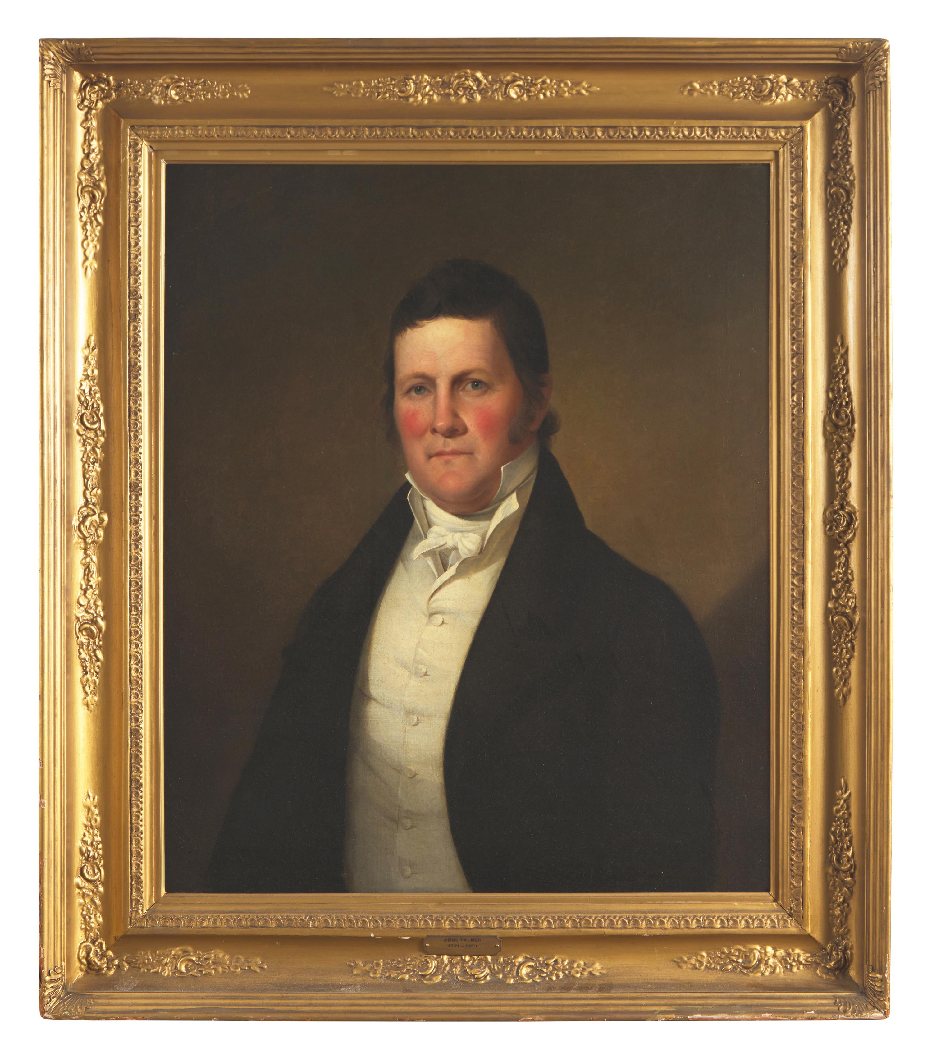 Attributed to Robert Street (1796-1865), A Portrait of Amos Palmer (1771-1851)