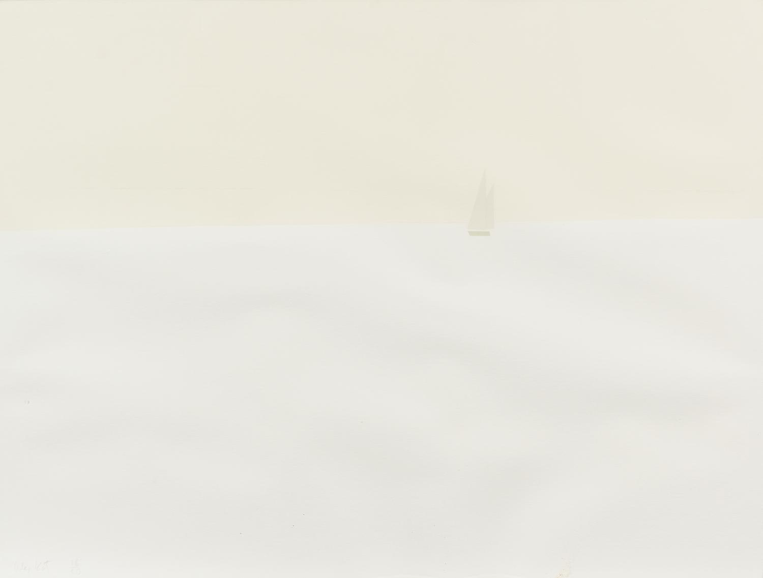 Alex Katz, (American, 1927), Provincetown: Late Afternoon 2 (Beige), 1974