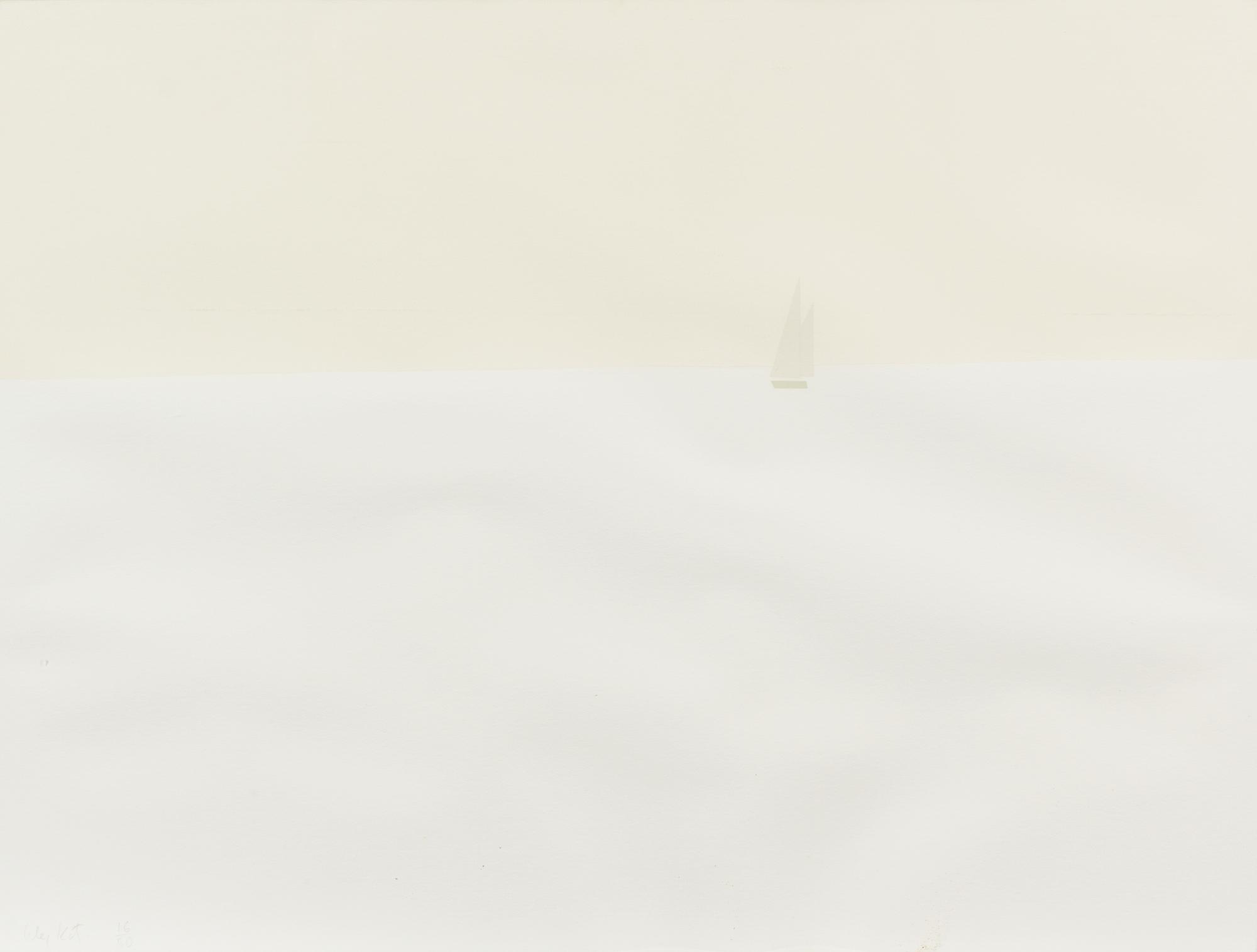 Alex Katz, (American, 1927), Provincetown: Late Afternoon 2 (Beige), 1974