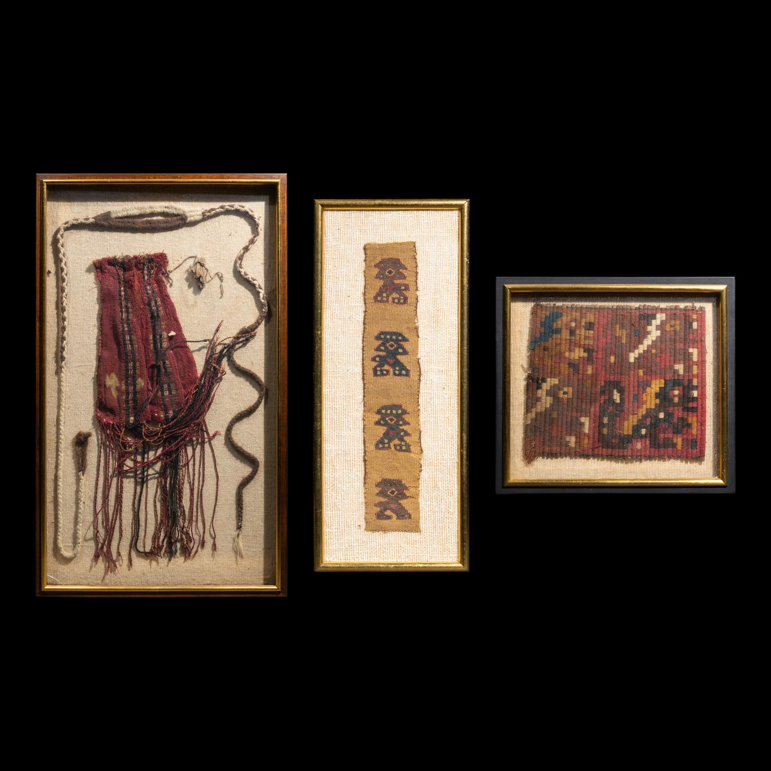 A Group of Peruvian Textiles
