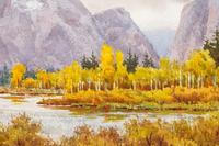 September Snow Shower - Mt. Moran