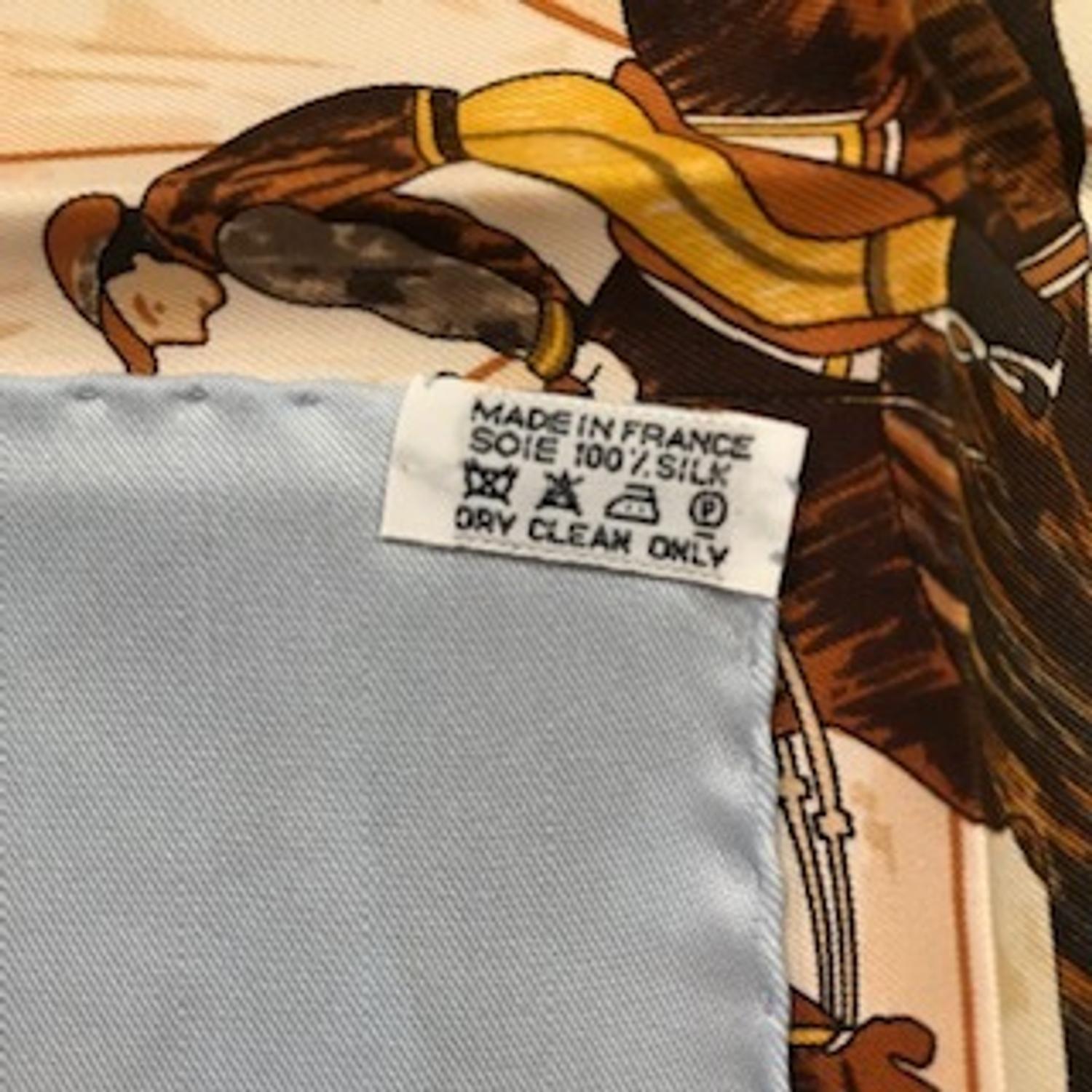 Hermès 90cm Silk Scarf