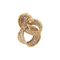 HAMMERMAN BROTHERS, YELLOW GOLD AND DIAMOND PENDANT