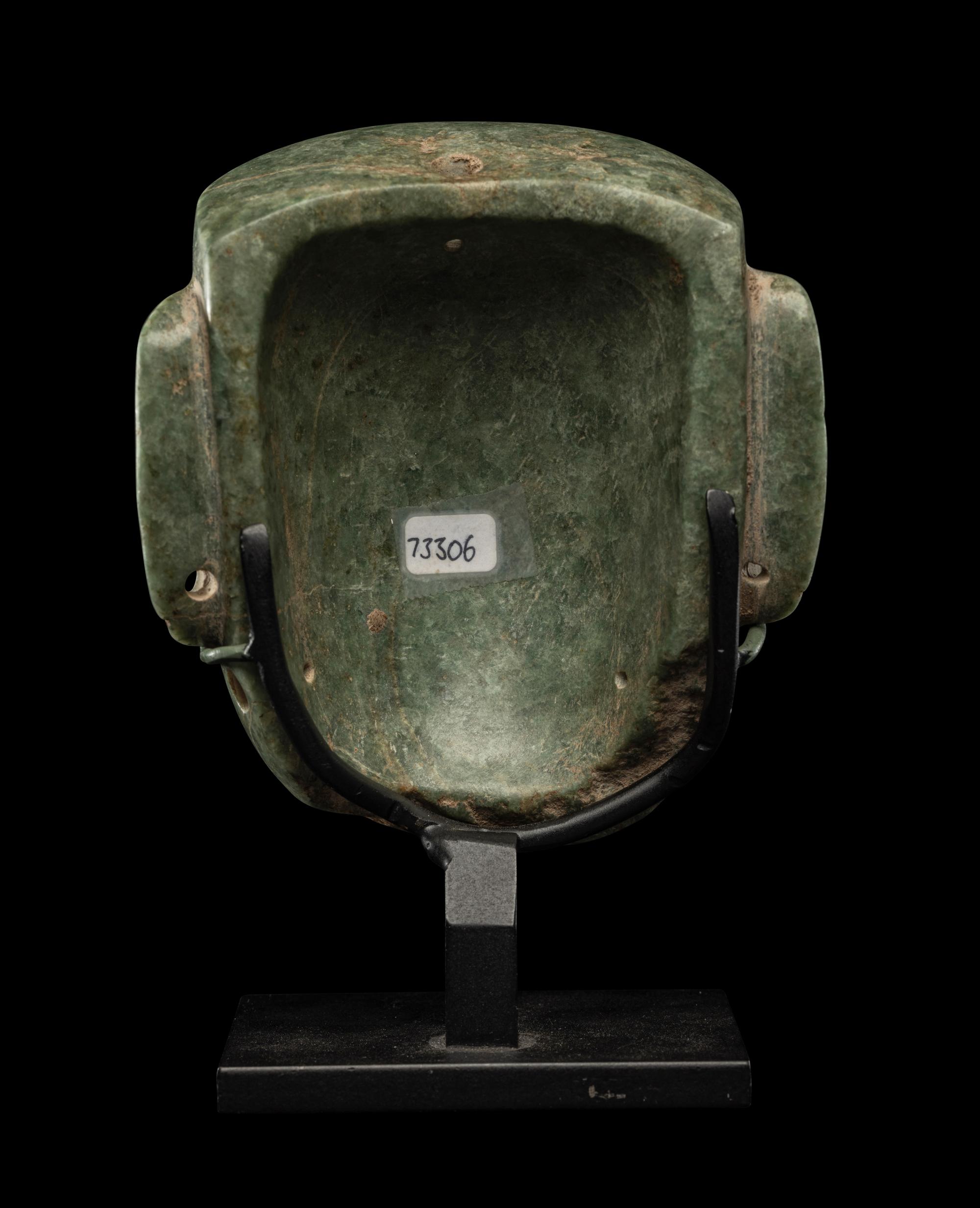 An Olmec Jade Maskette