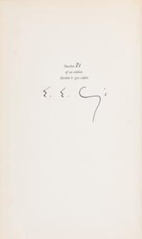 [Literature] cummings, e. e. Six Nonlectures