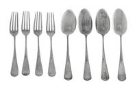 A Group of American Silver Flatware Articles