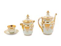 A Group of Three Continental Porcelain Articles