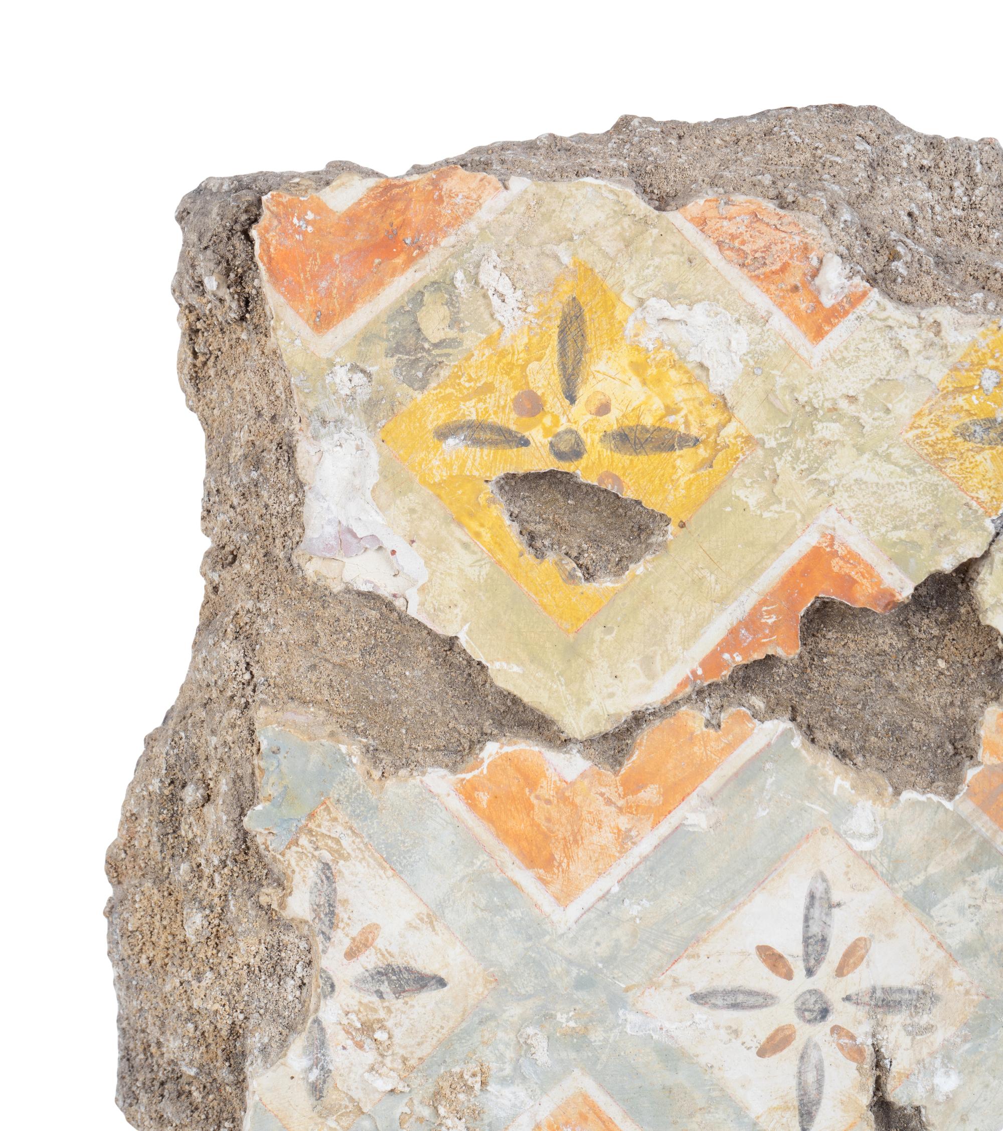 Fragment with Geometric Design
