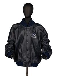 Mike Ditka's Personally Owned and Worn Chicago Rush Leather Jacket