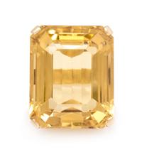 A Yellow Gold and Citrine Ring, 18.80 dwts.