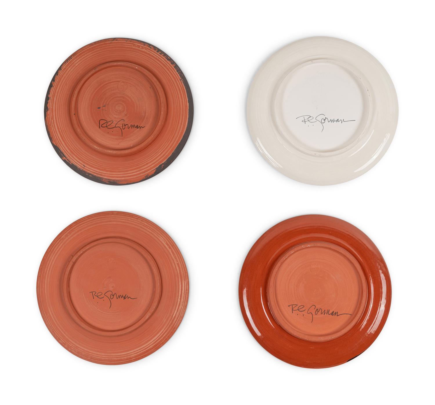 A Group of Four Plates
