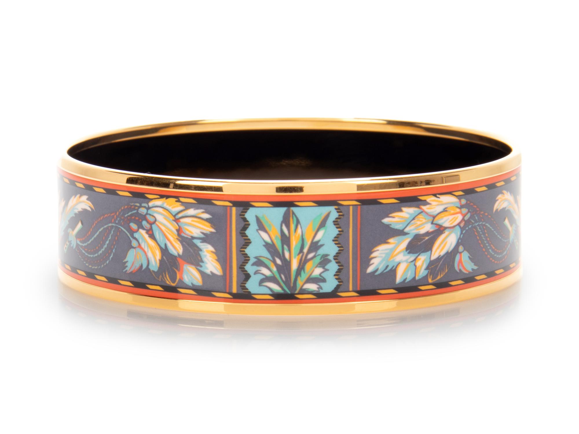 Hermès Enamel Bangle, 2000-2010s