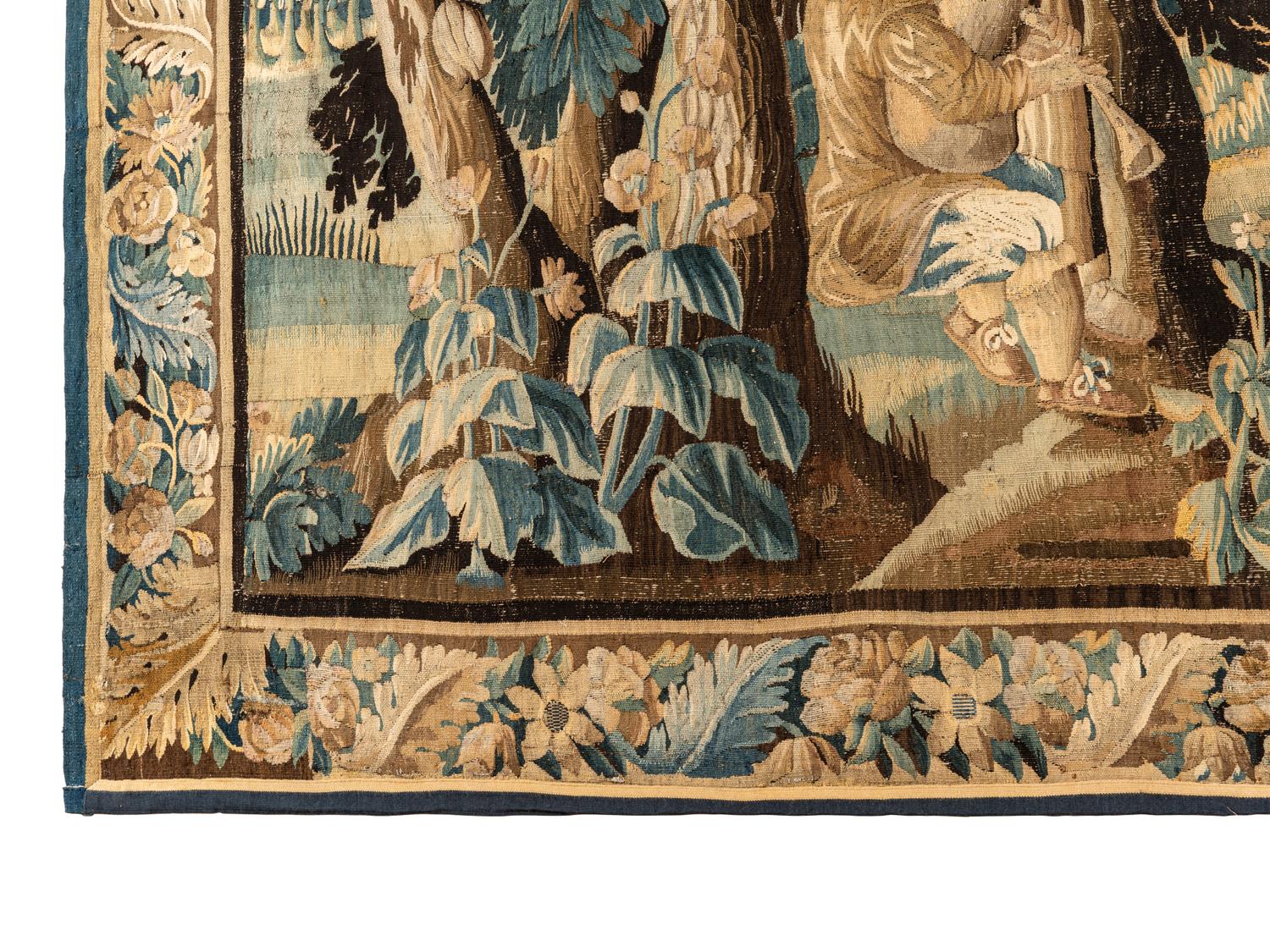 A Flemish Wool Tapestry