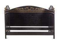 A Pair of Painted and Parcel Gilt Daybeds