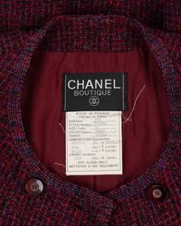 Chanel Wool Double Breasted Jacket, Fall 1993