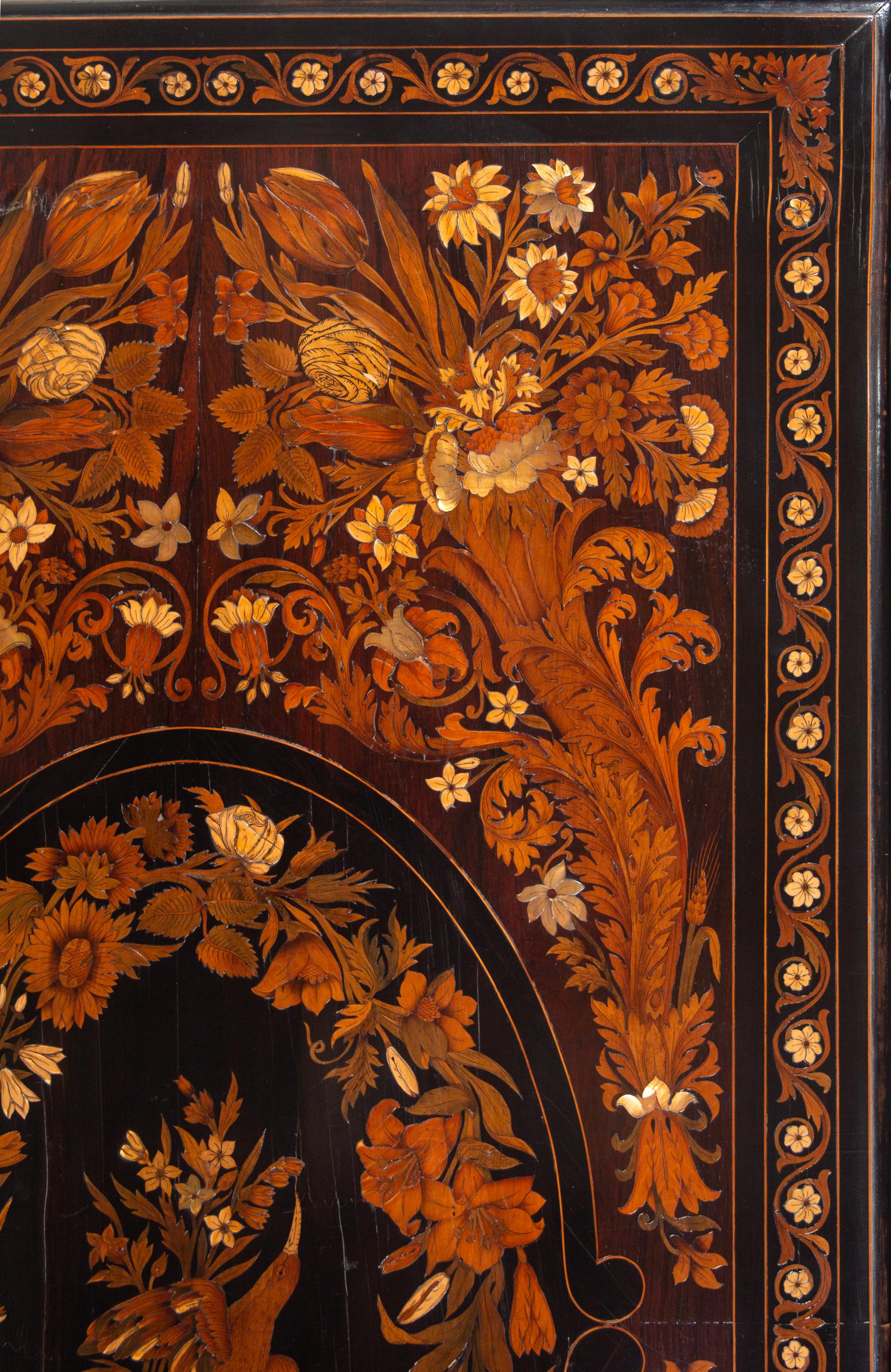 A North Italian Marquetry Center Table