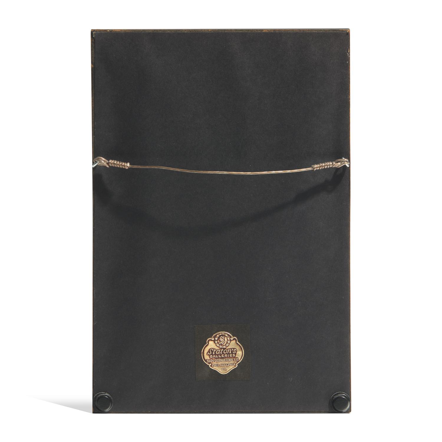 A Wister Family Wholesale Dry Goods Card and Copper Printing Plate