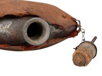 [CIVIL WAR]. Model 1858 Federal New York Depot canteen.