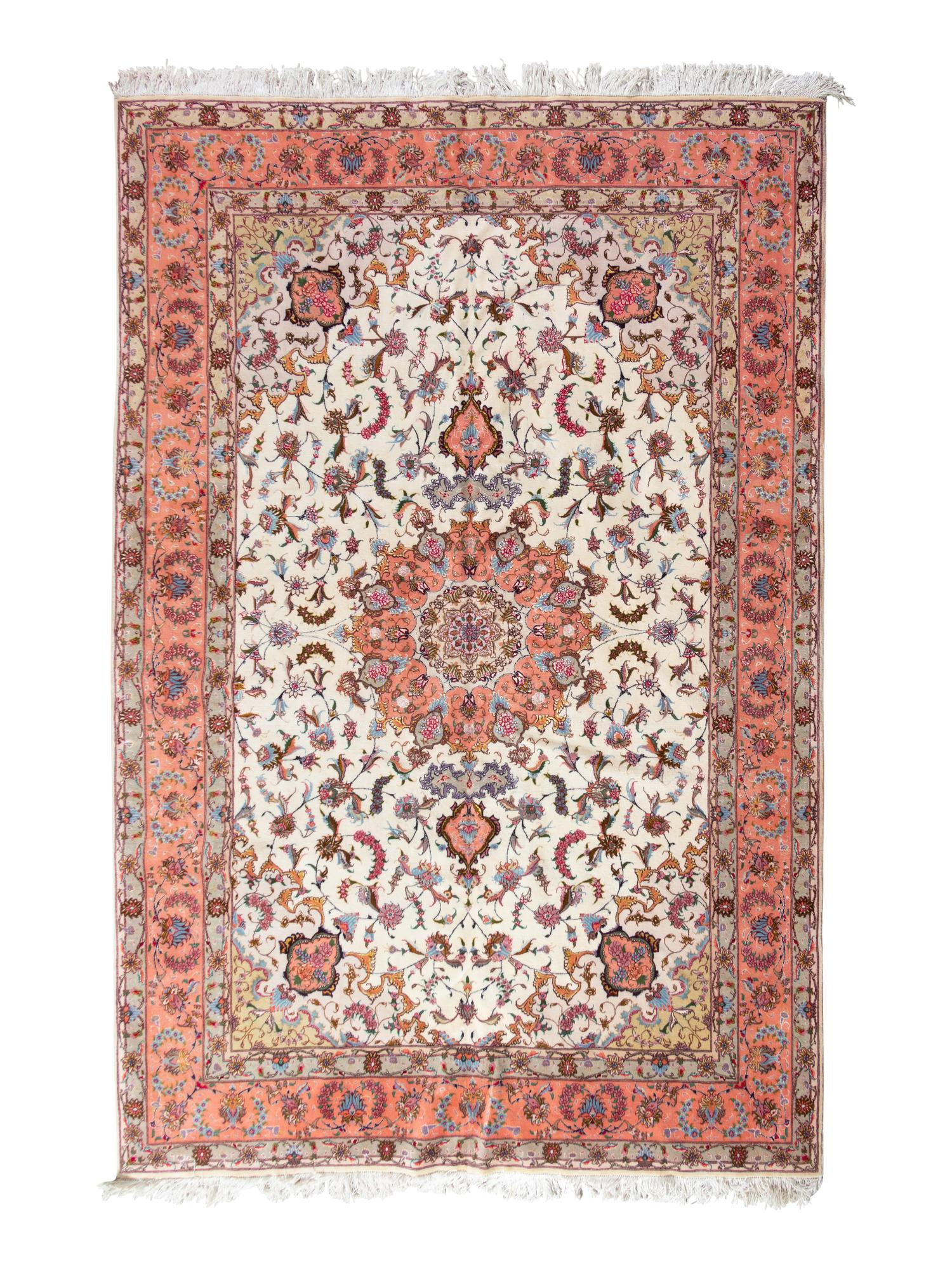 A Tabriz Wool Rug