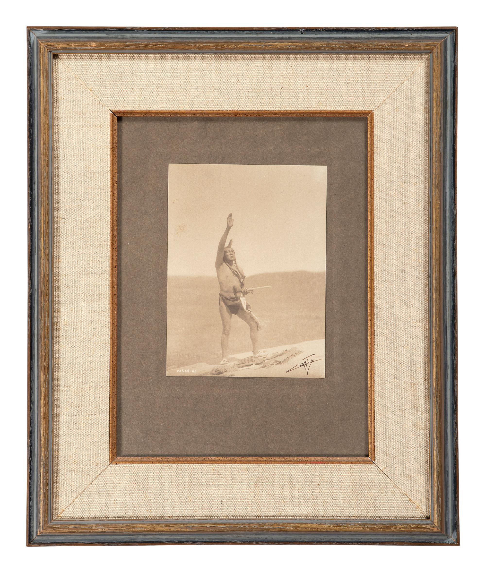 [NATIVE AMERICANS]. CURTIS, Edward (1868-1952), photographer. The Invocation . 1907.