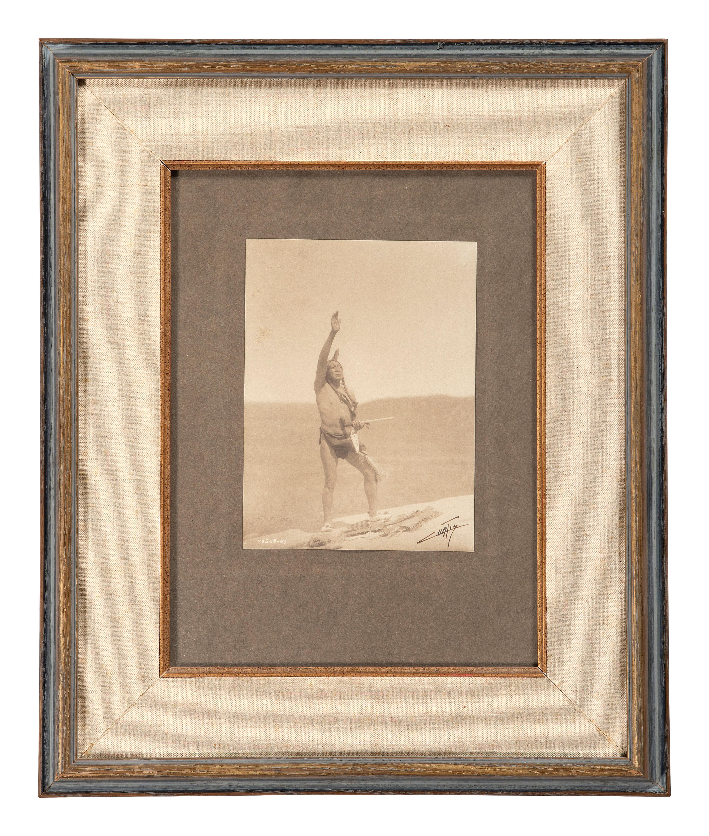 [NATIVE AMERICANS]. CURTIS, Edward (1868-1952), photographer. The Invocation . 1907.