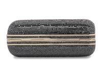 Judith Leiber Ombre Minaudière Silver-Tone Metal