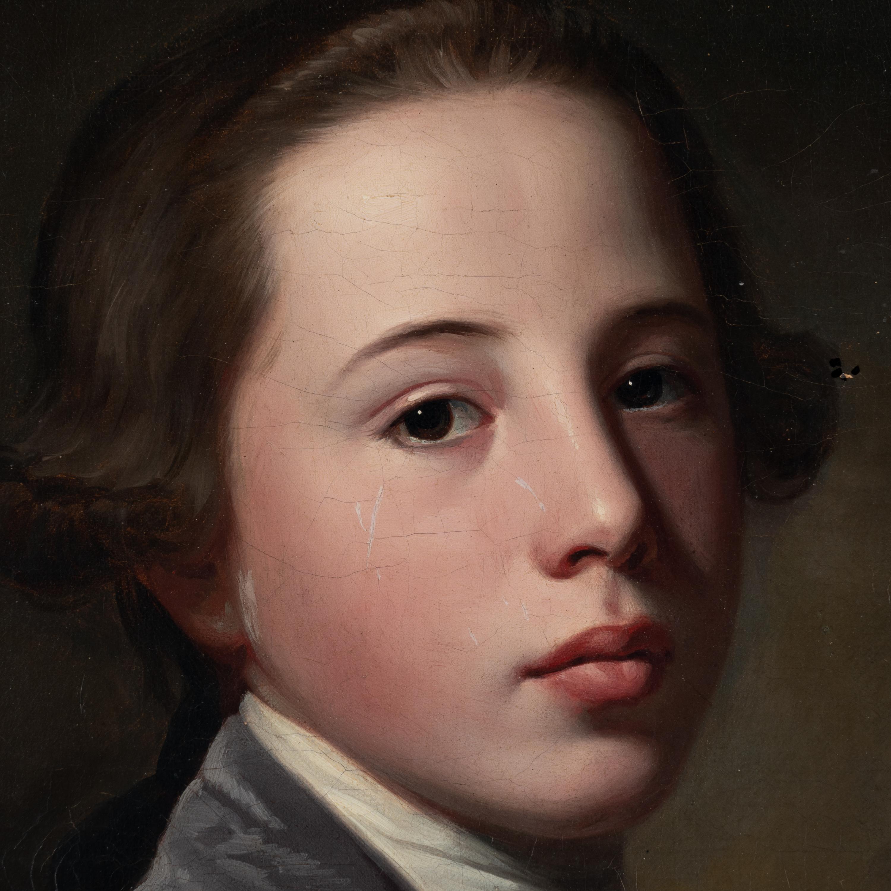 George Romney (British, 1734-1802) — Cornelius Heathcote (1754-1825) , c. 1767