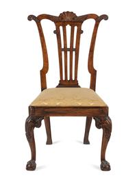 A George II Mahogany Side Chair