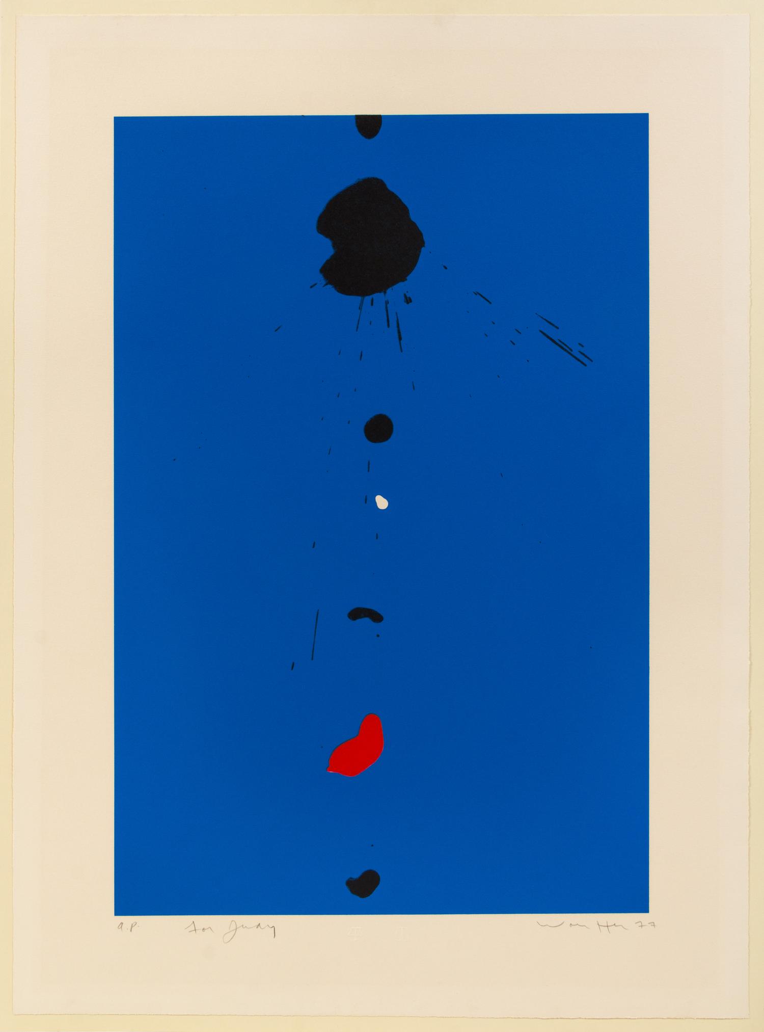Emerson Woelffer, (American, 1914-2003), Untitled, 1976