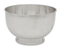 An Irish Silver Rose Bowl