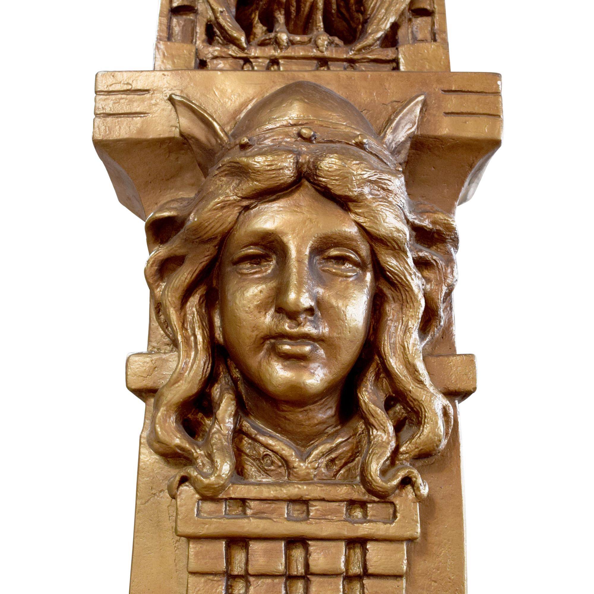A Composition Column 10.25" W x 7" D x 83" H — United States, Circa 1931