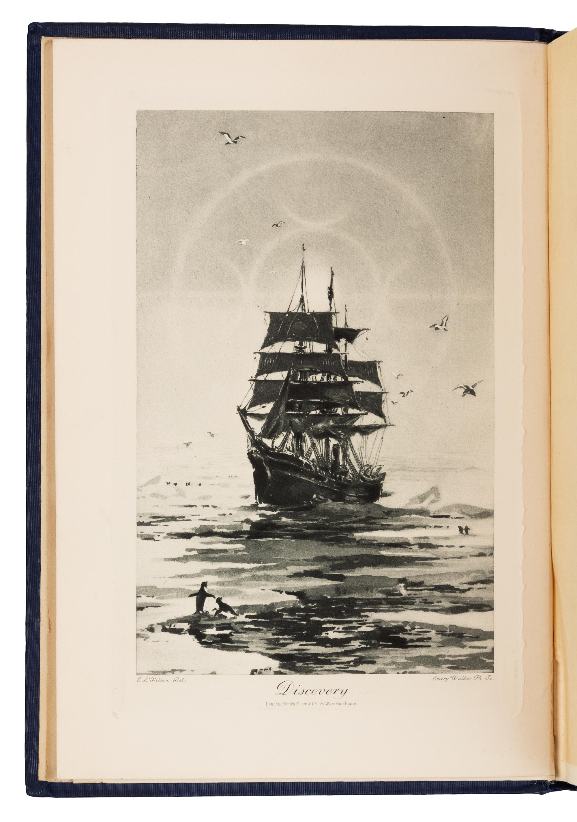 SCOTT, Robert Falcon, Captain (1868-1912). The Voyage of the Discovery. London: Smith, Elder, 1905.