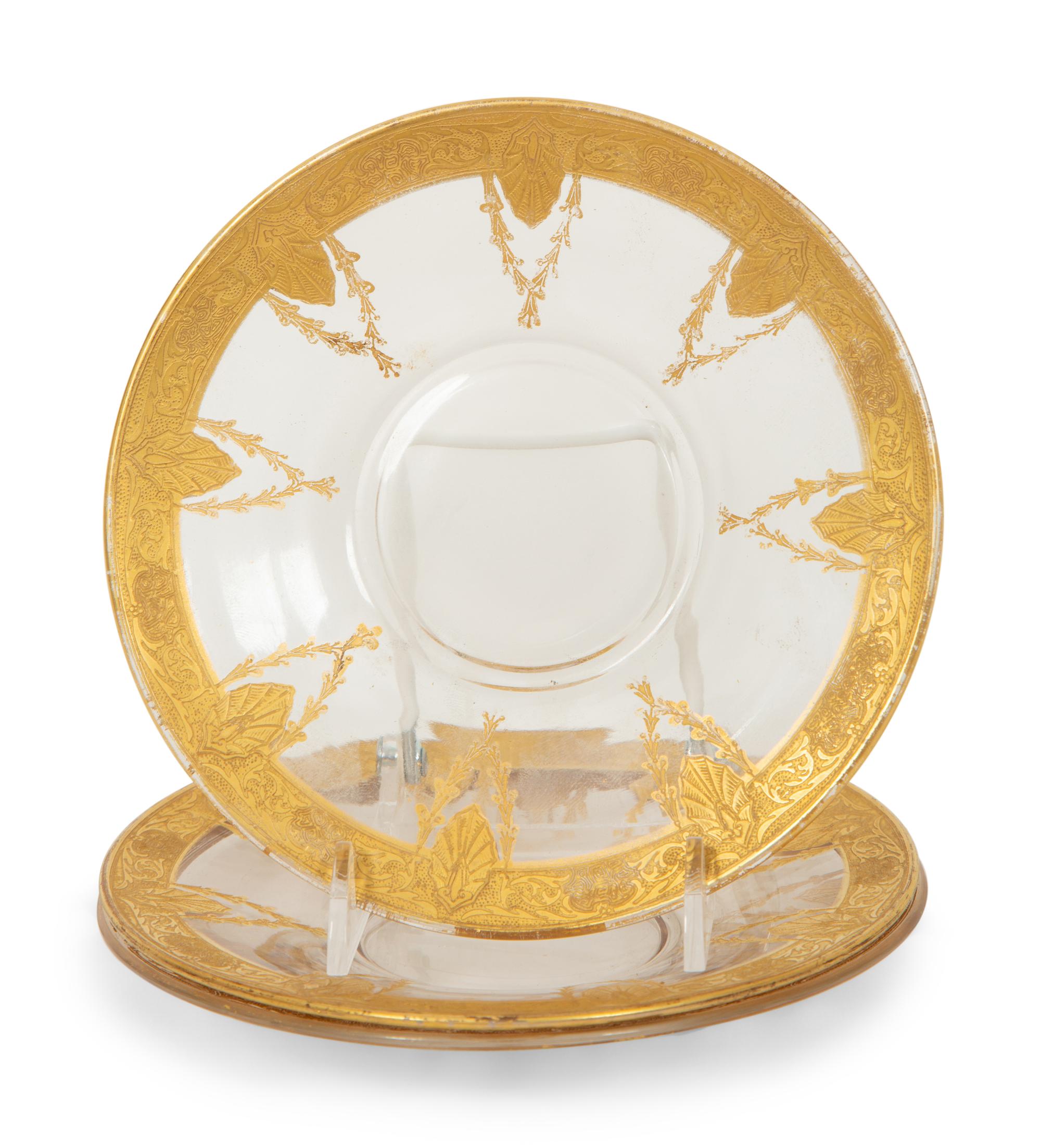 A Baccarat Glass Table Service