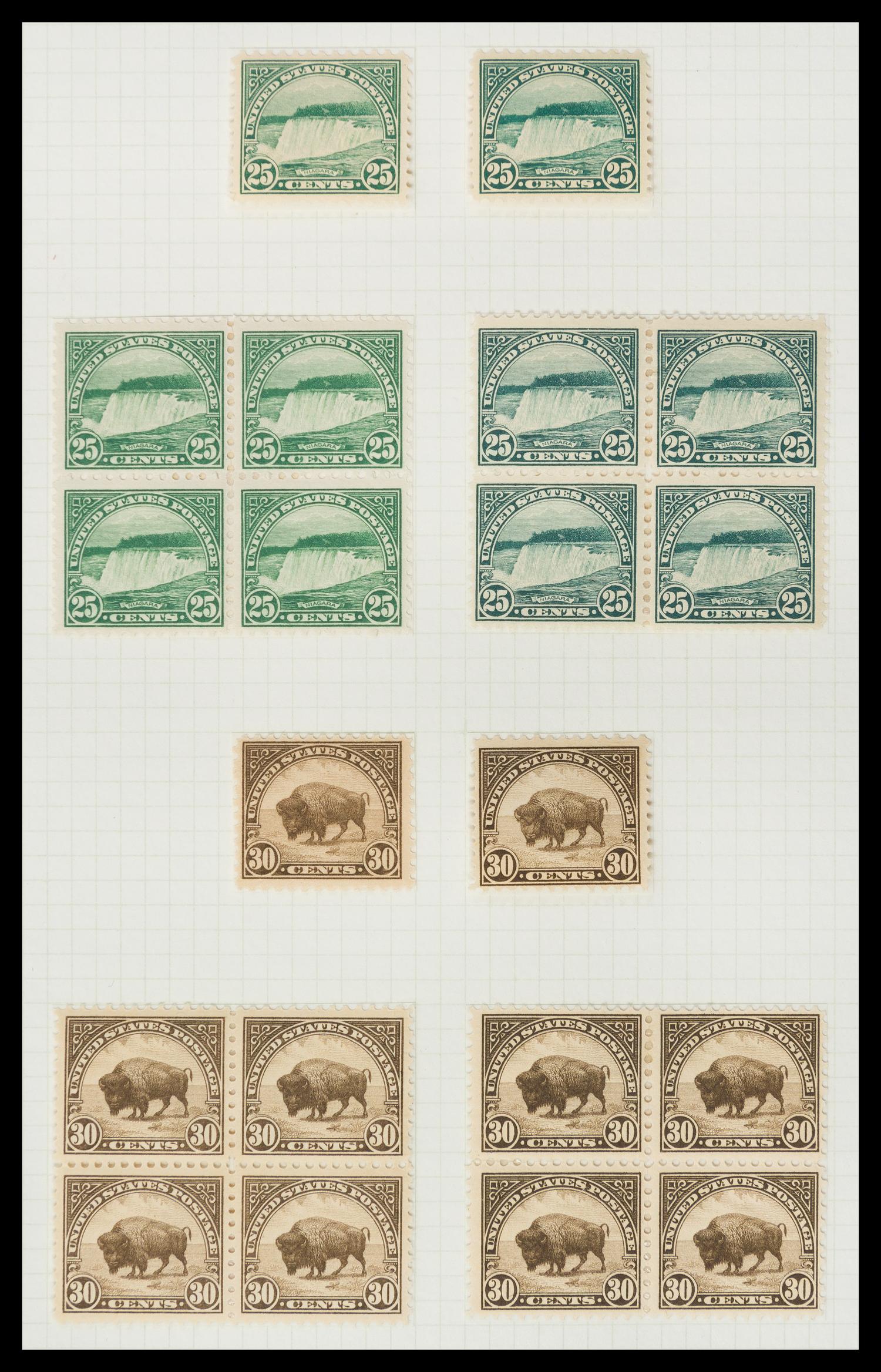 A Collection of United States Regular Issue Stamps — 1917-1932