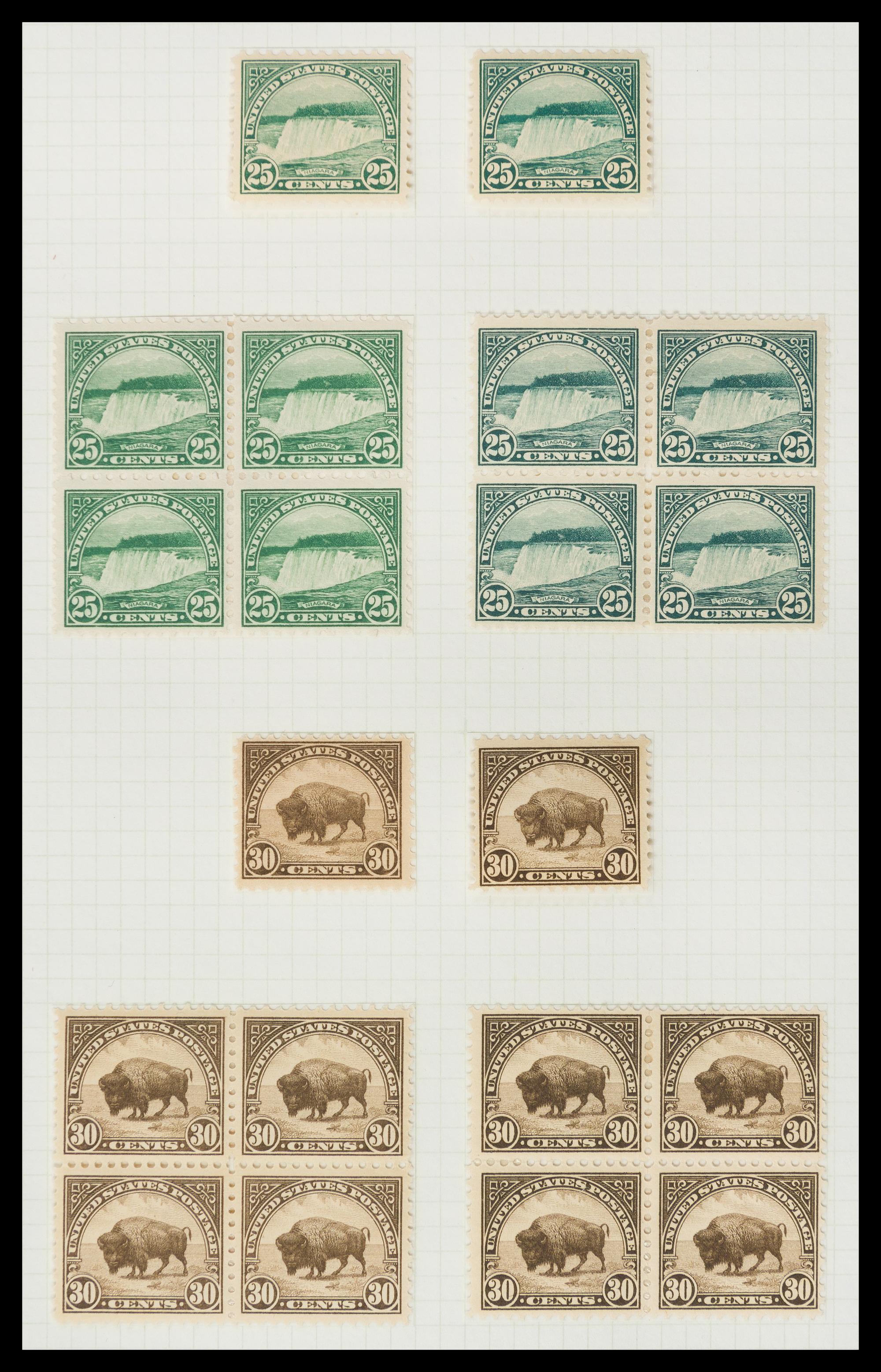 A Collection of United States Regular Issue Stamps — 1917-1932