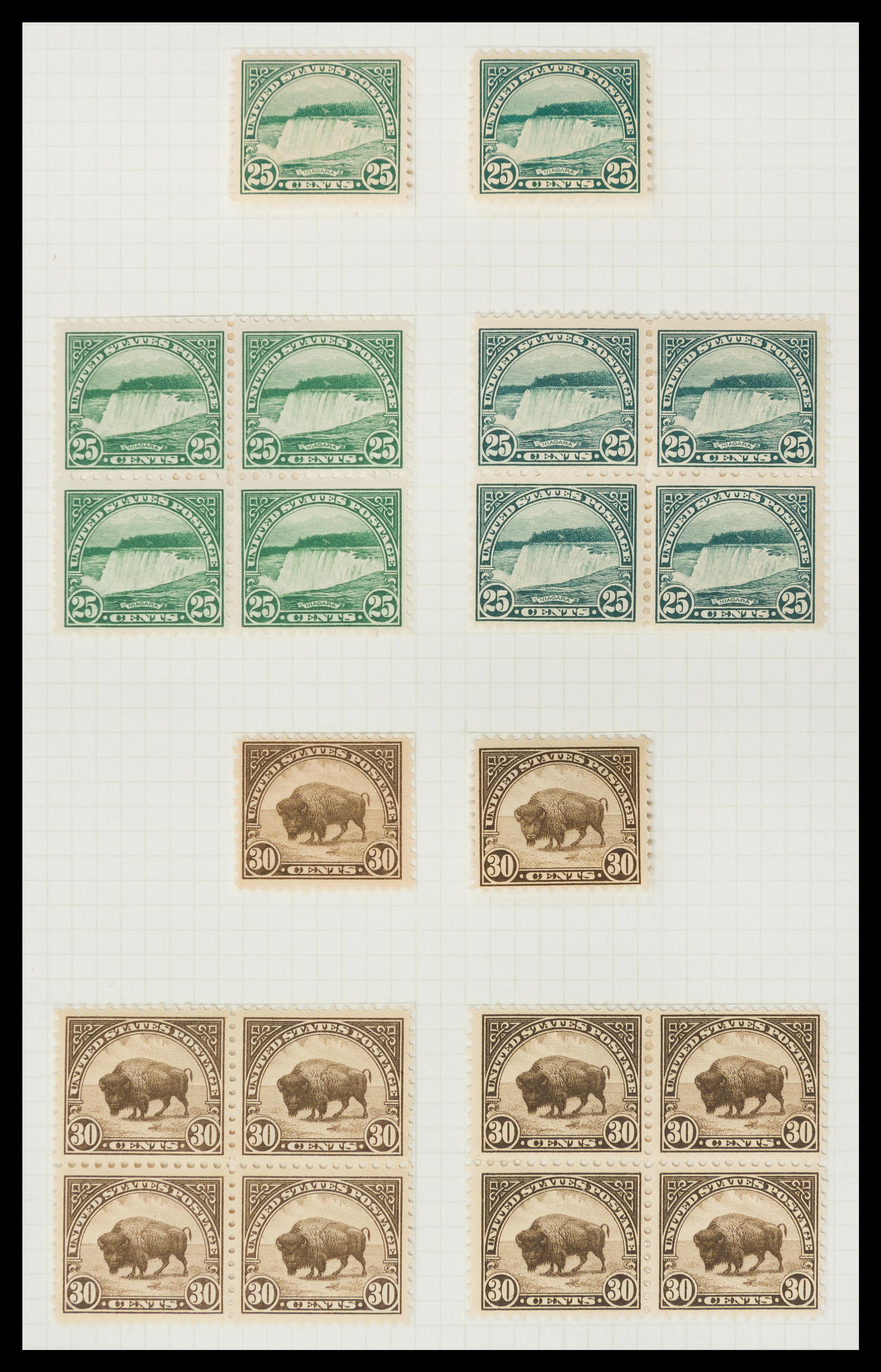 A Collection of United States Regular Issue Stamps — 1917-1932