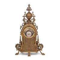 A French Gilt Bronze Mantel Clock