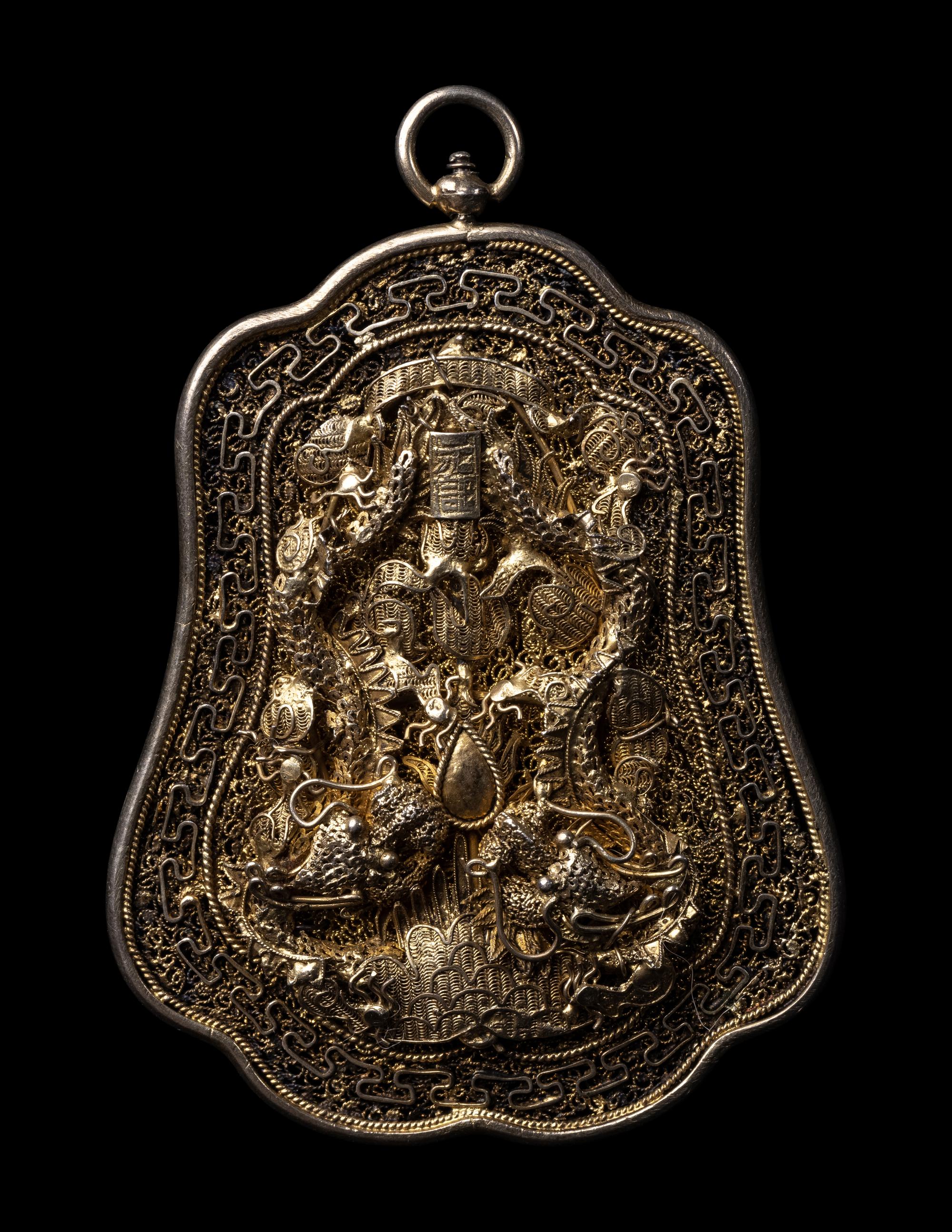 Five Chinese and Nepalese Metal Jewelry