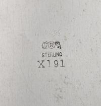 A Monogrammed Silver Tray