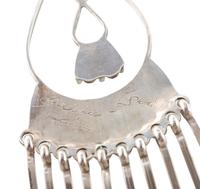 Zuni Silver and Needle Point Turquoise Jewelry