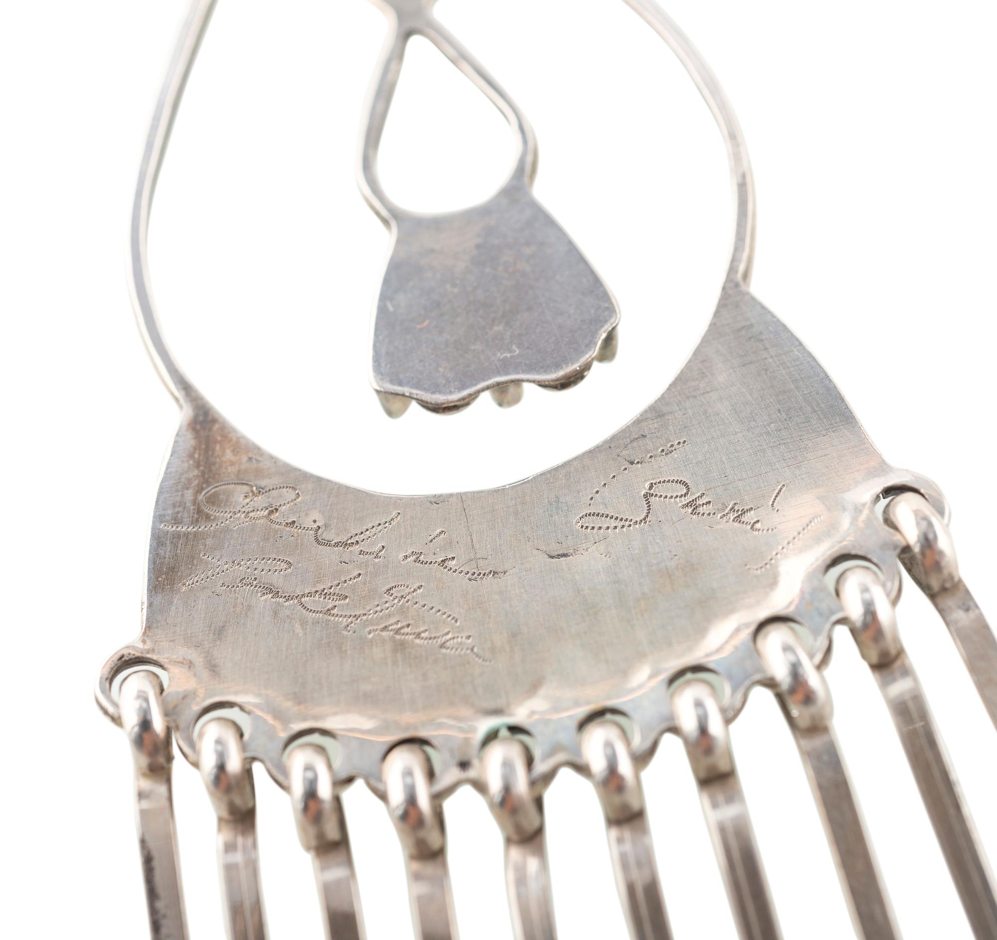 Zuni Silver and Needle Point Turquoise Jewelry