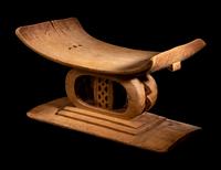Two Ashanti Wood Stools
